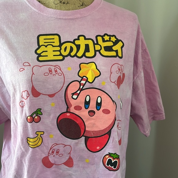 licensed graphic printed kirby tshirt - Picture 2 of 5